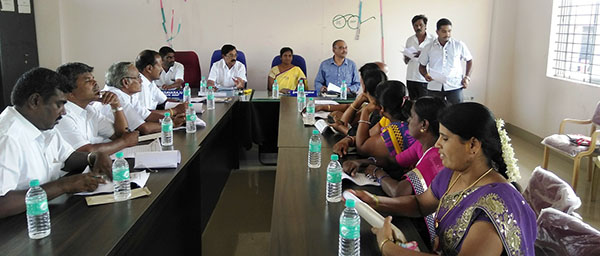 ಬಾಕಿ ಉಳಿದ ತೆರಿಗೆ ವಸೂಲಿಗೆ ಕ್ರಮ ಕೈಗೊಳ್ಳುವಂತೆ ಶಾಸಕ ಆರ್. ನರೇಂದ್ರ ಸೂಚನೆ